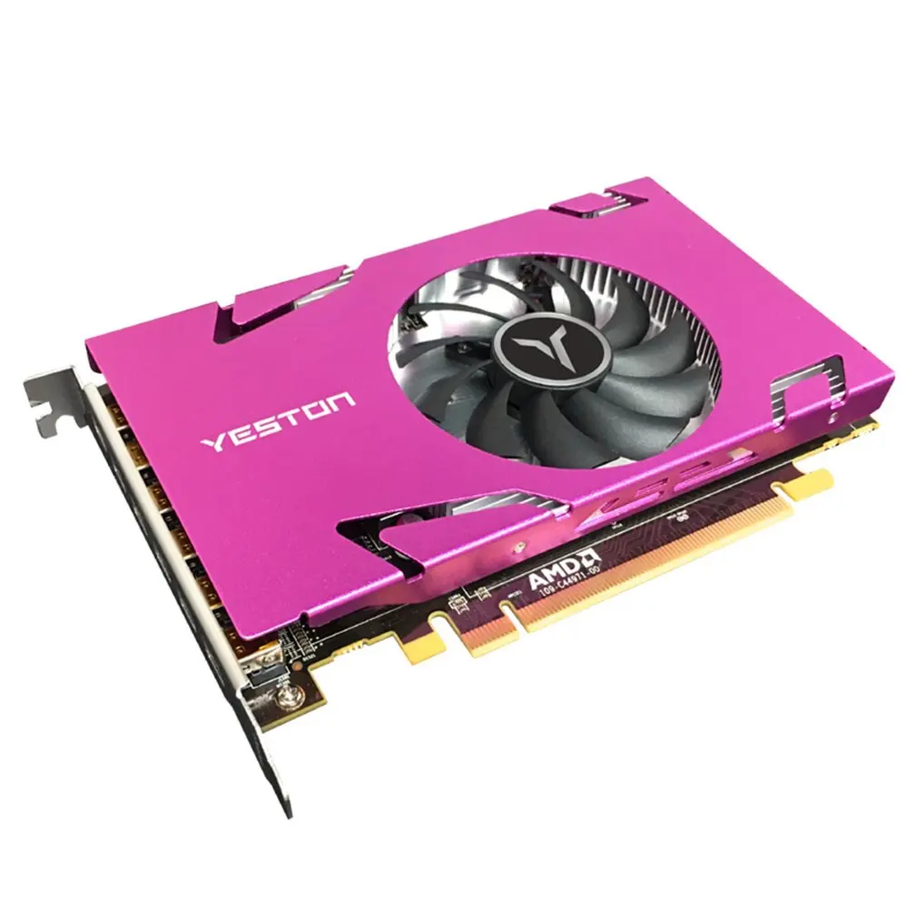 video card in computer R7 350 2G/4G D5 4 /6MINIDP or HDMI-compatible Graphics Card Support Split Screen 4G/128bit/GDDR5 700/4500MHz best graphics card for pc