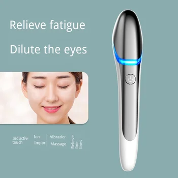 

Eye Care Device Eye Massage Pen Mini Massage Device Remove Wrinkles Dark Circles EMS Microcurrent Radio Frequency Relax Massager