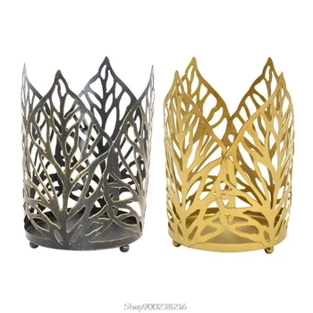

Nordic Iron Hollow Leaf Candlestick Candle Holder Home Shop Club Desktop Decoration Candlelight Dinner 030 20 Dropship