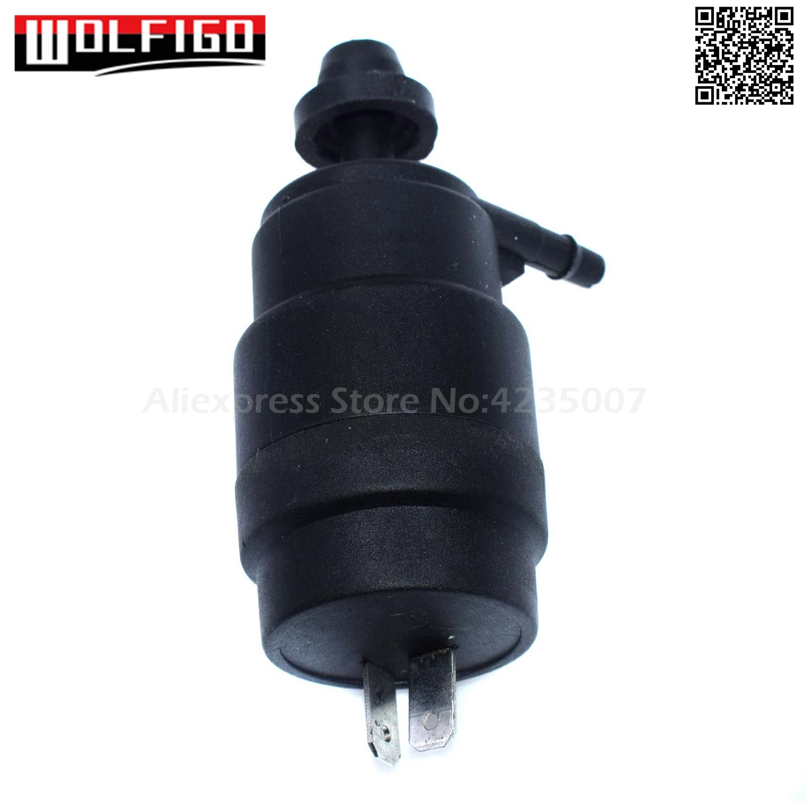 WOLFIGO насос омывателя ветрового стекла 431955651 для Audi 80 100 A6 VW Golf Jetta Passat BMW E21 171955651,61661368589, 05979027