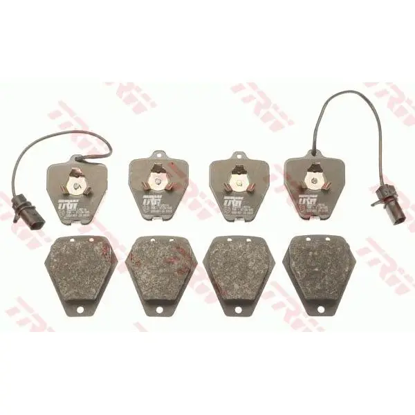 Колодки тормозные AUDI A6 quattro 97-05 передние TRW GDB1451