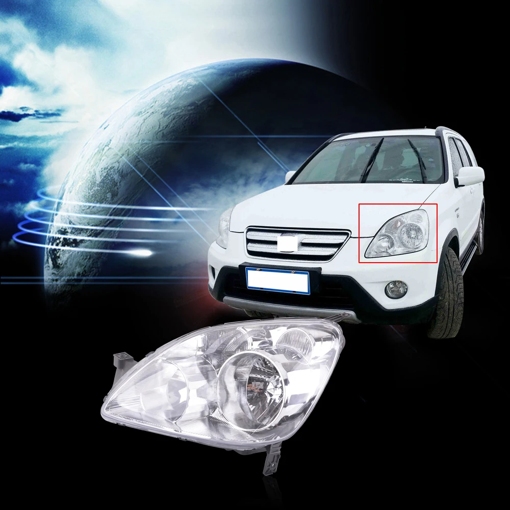 CAPQX бампер передний головной светильник для CRV CR V RD5 RD7 2005 2006 33151 S9A A11 / 33101 A11|headlights