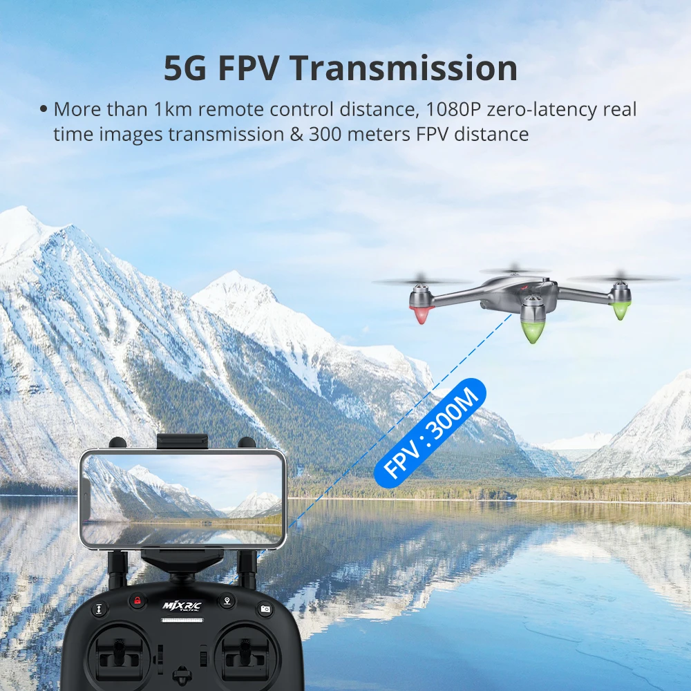 MJX B2SE Дрон gps бесщеточный 5G Профессиональный 1080P Full HD камера RC дроны wifi FPV Квадрокоптер gps с камерой