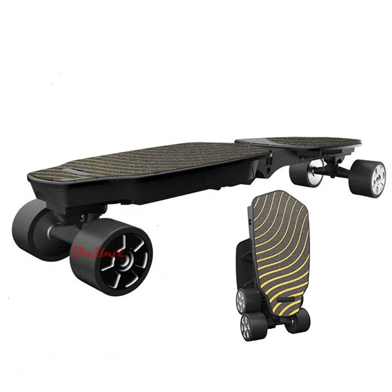 Daibot Four Wheel Electric Scooter Electric Scooters 500W 24V Foldable Electric Skateboard With Bluetooth Speaker For Adult      (42)