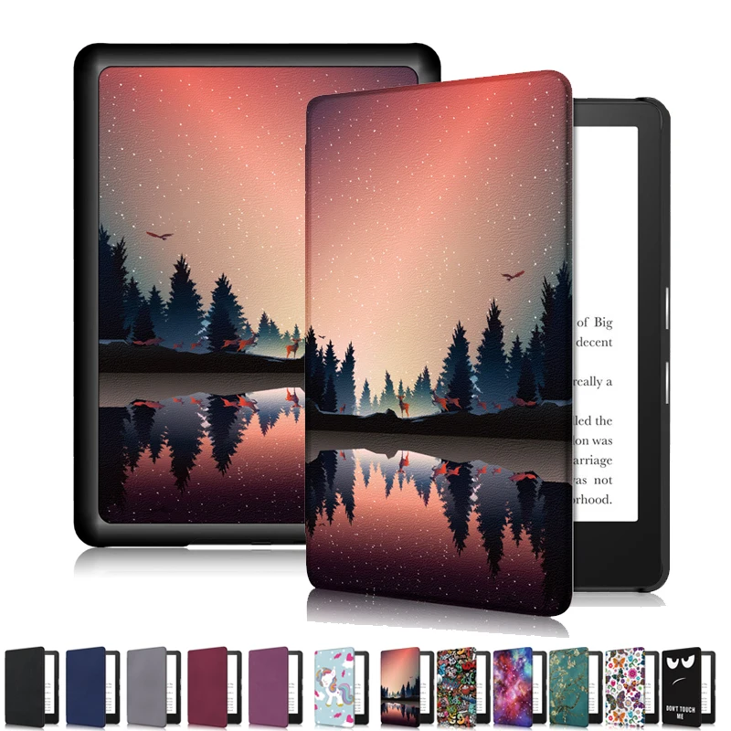 Per Kindle Paperwhite 5 11Th Generation Case 2021 Slim Cover In Pelle Pu Leggera Per Custodia E-Reader Kindle Paperwhite Da 6.8 Pollici