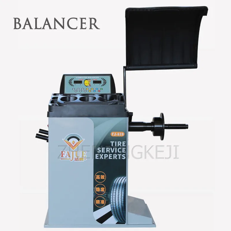 

High Precision Tires Balancer 220V/250W Small And Medium Sedan Car Balance Machine Fully Automatic Mute Tires Balance Equipment