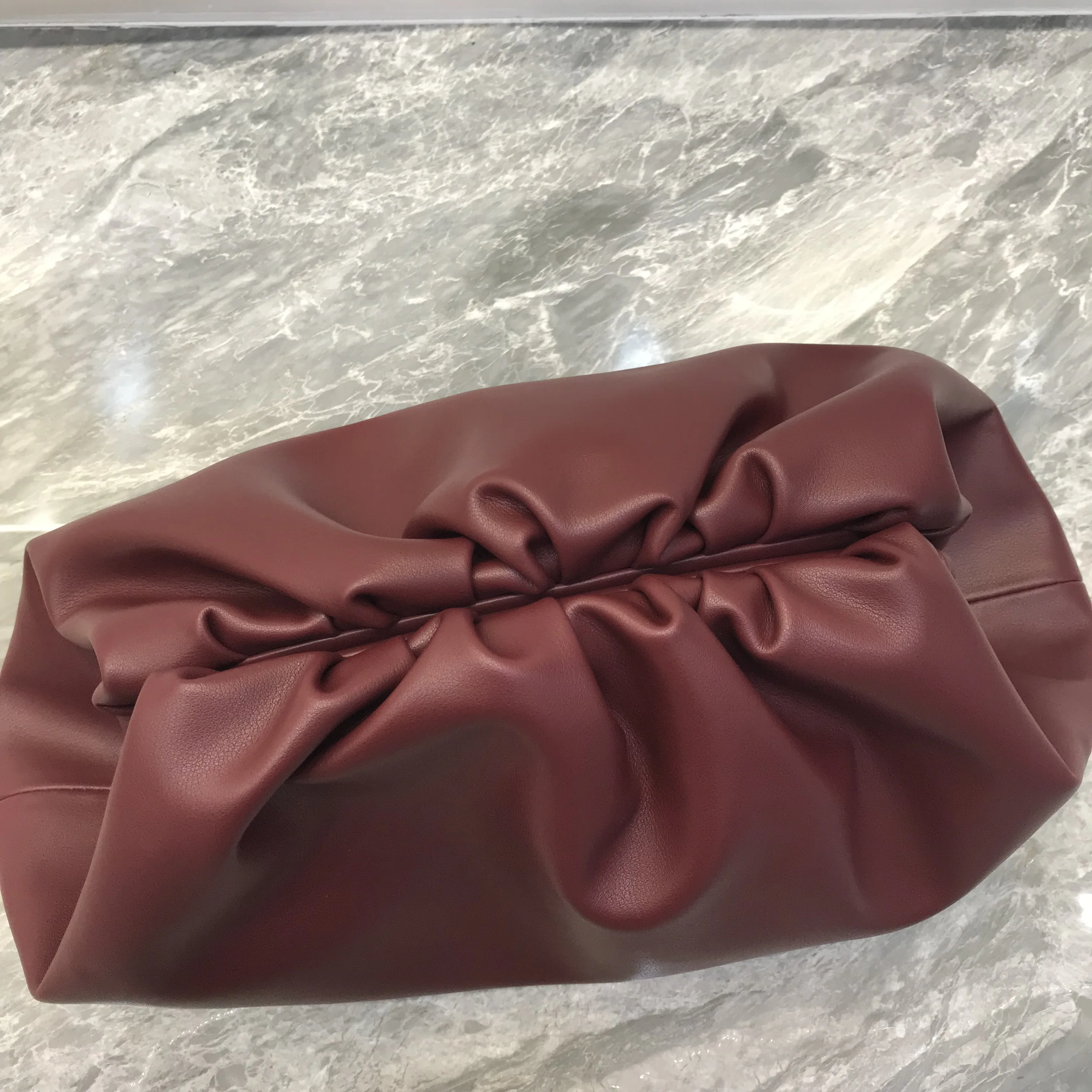 Kafunila, женская сумка из натуральной кожи с пельменями для женщин,, роскошные сумки, женские сумки, дизайнерская сумка с облаком, сумка на плечо
