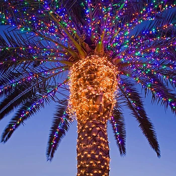 

10/20/40/100LED Waterproof Fairy Lamp Multicolor Chain Lamp Outdoor Decorative String Lights Atmosphere Lighting for Holidays