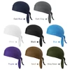 Cycling Hat Under Helmet Quick Dry Pure Cycling Cap Head Scarf Summer Men Running Riding Bandana Headscarf Ciclismo Pirate Cap 5