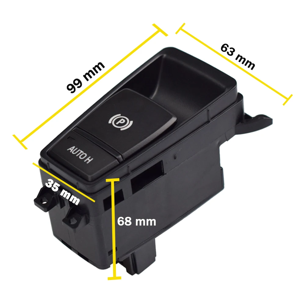 Parking Brake Control Switch Electric Parking Handbrake Brake Switch Button For BMW E70 X5 E71 E72 X6 61319148508