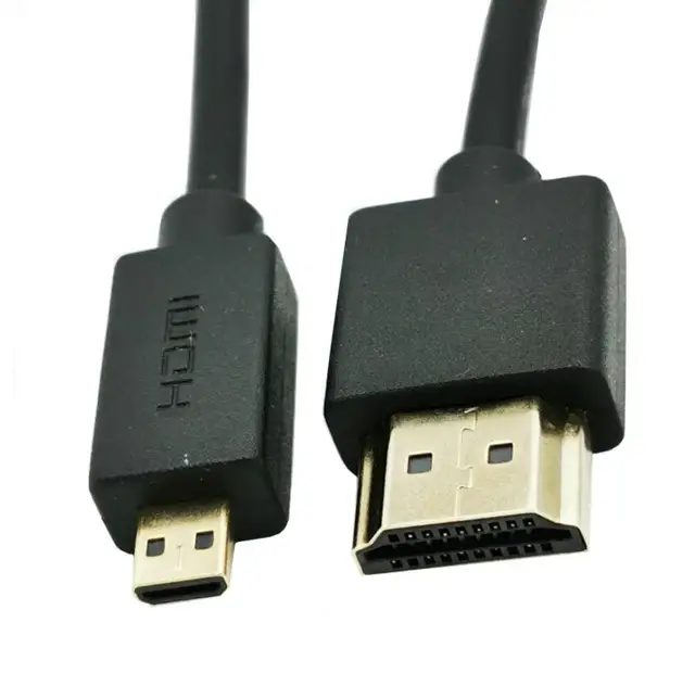 Cable HDMI Super suave macho a Micro Mini HDMI, Cable corto Delgado  compatible con 2k, 4k, Hd @ 60hz, ligero, portátil, 30cm, 60cm, 1M, OD  3,2mm - AliExpress