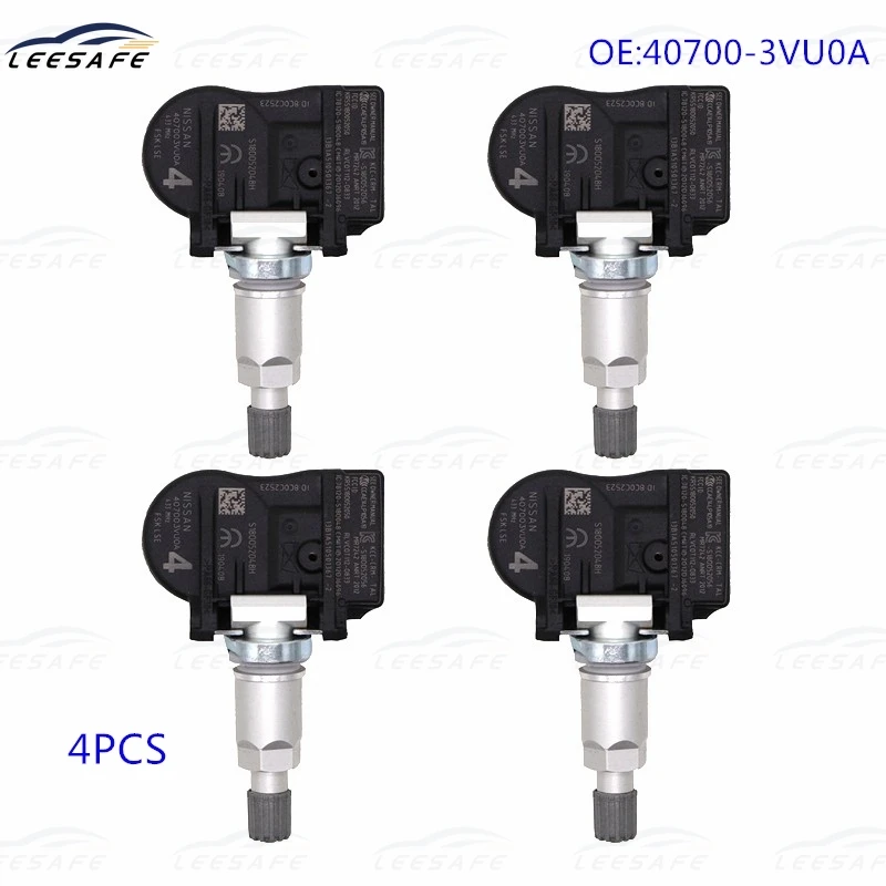 407003VU0A Tire Pressure Sensor TPMS for Nissan Qashqai Tiida X-Trail Sylphy Tyre Pressure Monitor Sensor Systems 40700-3VU0A