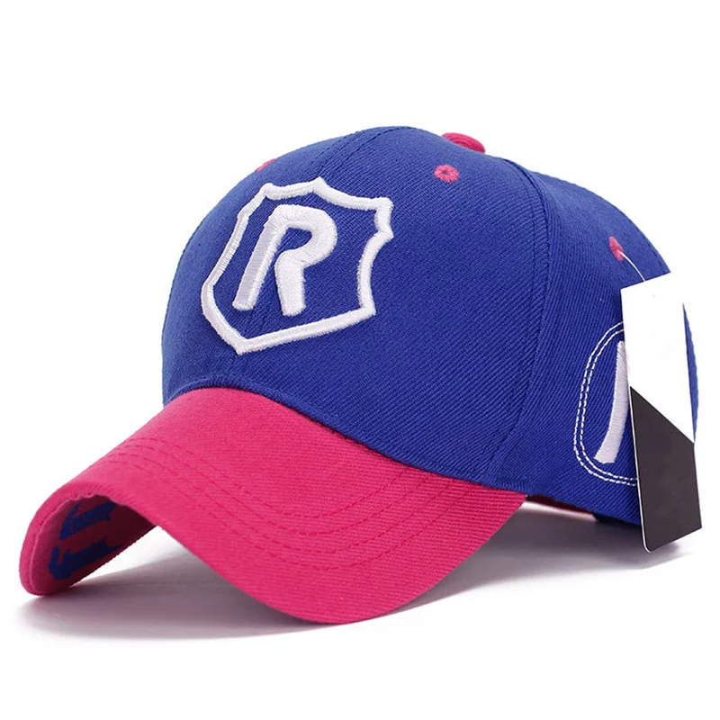 Бейсболка с 3D вышивкой и надписью R модная Регулируемая шапка в стиле хип хоп