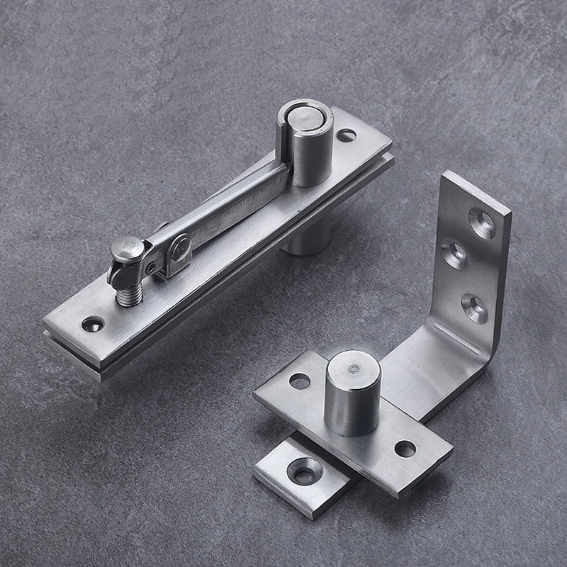 Stainless steel Door Rotating shaft/hinges,Adjustable gap,Wooden door hidden hinge,top and bottom,Mute,door hardware