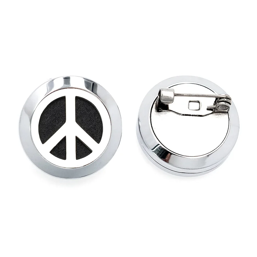 Брошь из нержавеющей стали 20 мм | Украшения и аксессуары