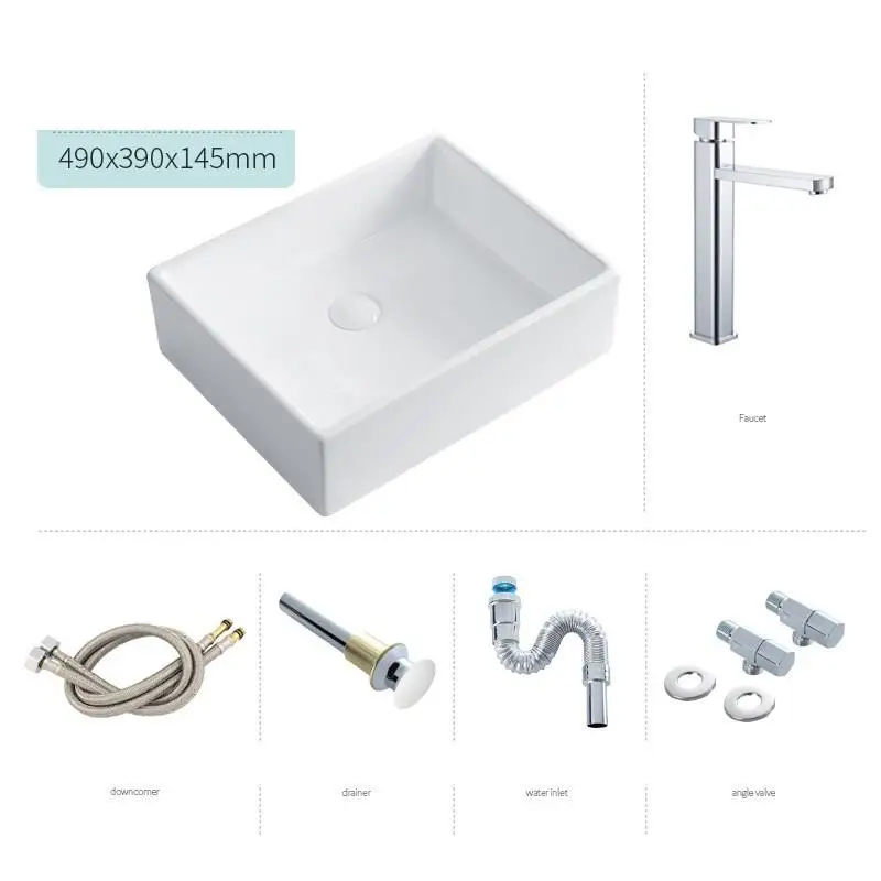 Number 3 Bacia De Lavagem Vanity Da Appoggio Sobre Encimera Umywalka туалет раковина для ванной Lavabo Cuba Banheiro умывальник - Цвет: Number 3