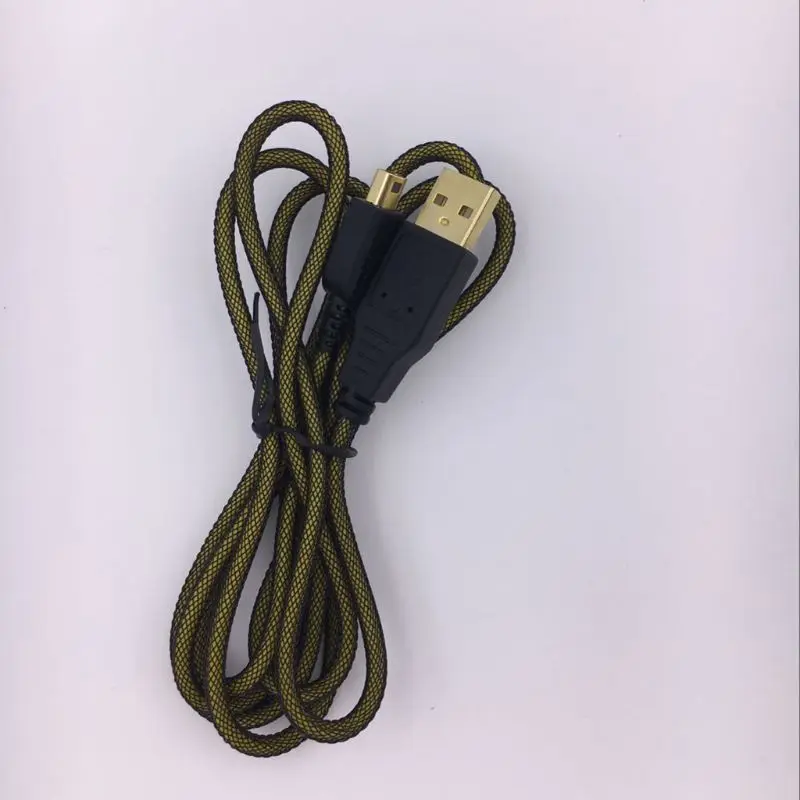 1,5 м 24K металлический зарядный USB кабель для передачи данных линии передачи данных Шнур для 2DS/NEW 2dsll 3DS/3dsll комплект