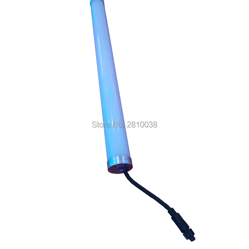 US $747.46 6 X 15MLot Fashion RGB Tube led pixel stage light IP67 360 degree full color led stage light tube 5050 led shadowless club bar