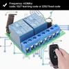 433MHz Universal Wireless Remote Control DC 12V 2CH rf Relay Receiver and Transmitter for Universal Garage door and gate Control ► Photo 3/6