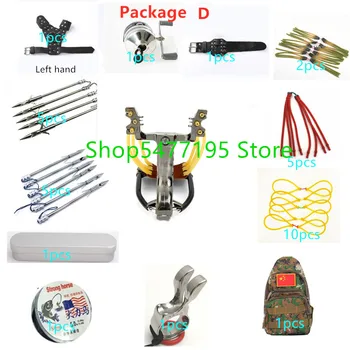 

Powerful Multi-function Archery Bowfishing Shooting Fish Slingshot Catapult Hunting Bow Fishing Sling Shot Arrow Kit Value Pack