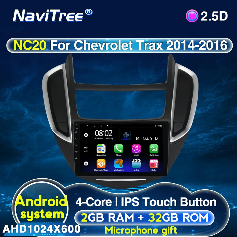 Магнитола на Android для Chevrolet Trax Tracker 2014 2015 2016|Мультимедиаплеер авто| |