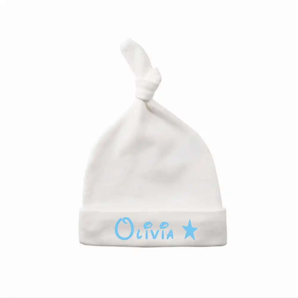 personalised baby cap