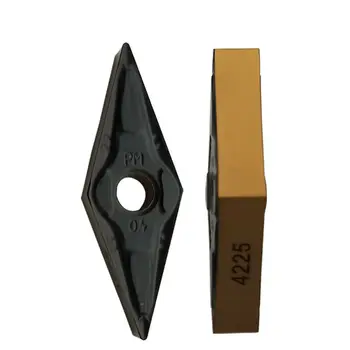 

10PCS VNMG160404-PM Grade 4225 VNMG 331-PM 4225 Internal Turning Tools Carbide Inserts Cutting Tool CNC Lathe Tools Cutter