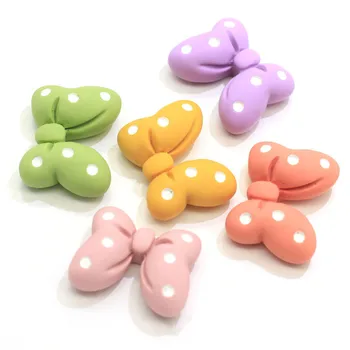 

10Pcs Mixed Resin Bowknot Embellishments Flatback Cabochon Scrapbook Jewelry Phone Wedding Decoration DIY Craft Accessories