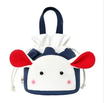 

Cute Animal Lunch Bag For Women Bento Box Bags Portable Thermal School Breakfast Picnic Food Storage Tote Bag