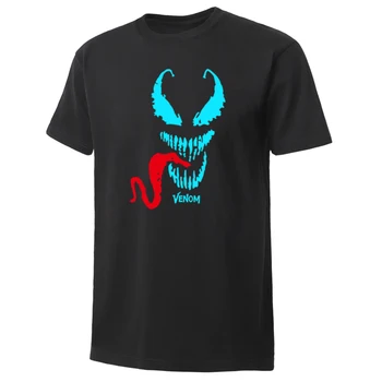 

Superhero Men t shirt Venom print Mens t-shirt men's Fitness high Quality tees Tops 2020 summer hot Casual hip hop Streetwear
