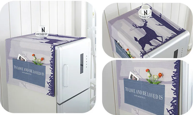 Скандинавские хлопковые льняные стиральные машины, креативные Многофункциональные бытовые водонепроницаемые микроволновые печи, мешки для хранения пыли