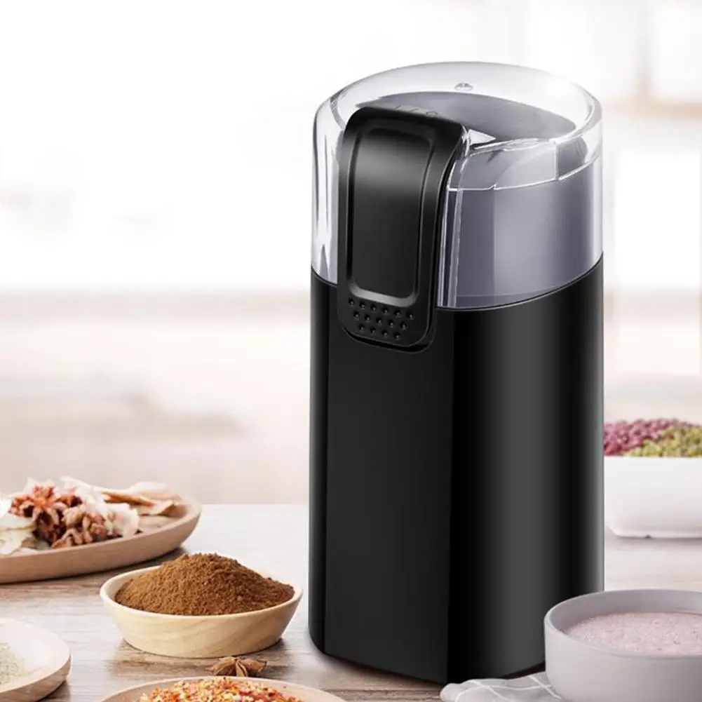 

Mini Household Electric Blade Coffee Crusher Bean Nuts Kitchen Grinding Machine