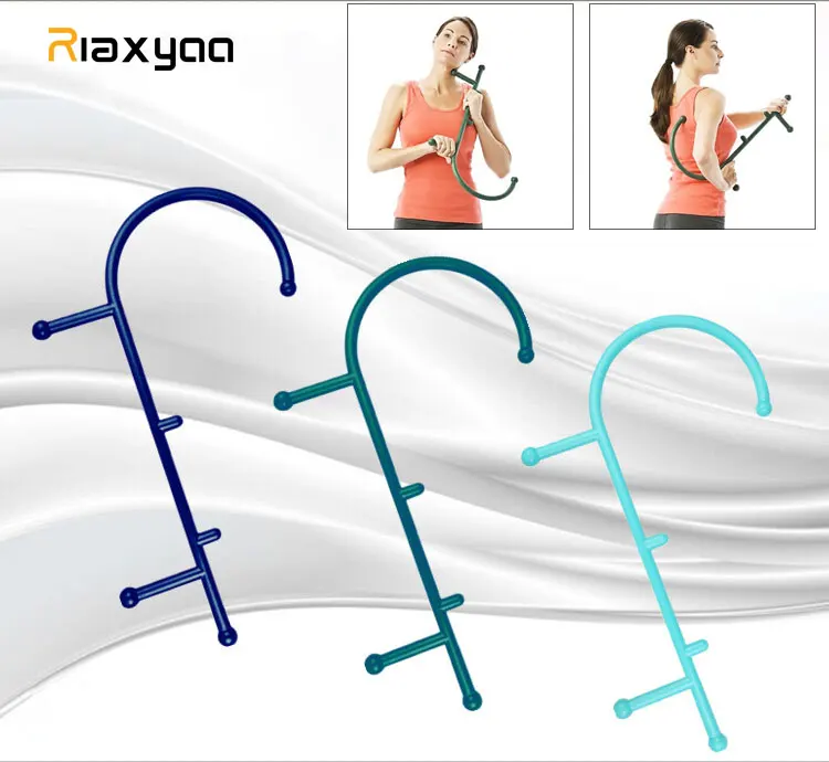 Массажный инструмент для глубокого давления, массажер для тела, триггер, самомассажная палочка, рельеф мышц тела, массажер для спины, трость