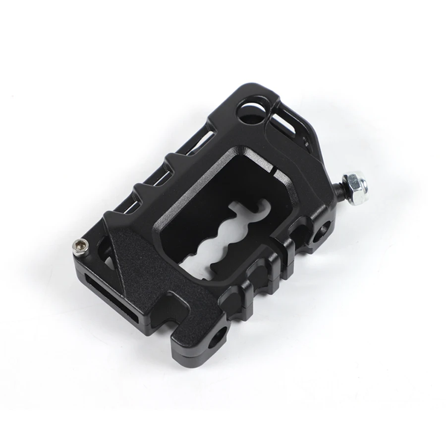 HYZHAUTO Aluminium Alloy Key Case For Jeep Wrangler JL 2018 2019 Automobile Door Keys Protection Shell Car Styling