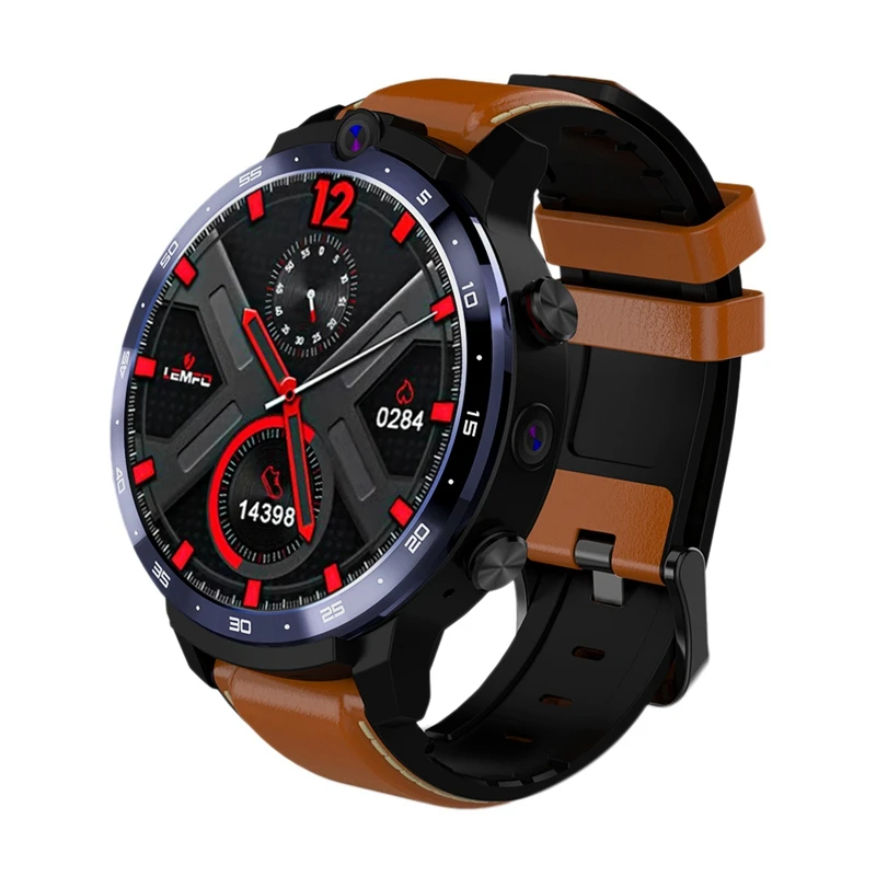 US $174.68 LEM12 332G Large Sn Dual Camera GPS Positioning WIFI4G Smart Watch