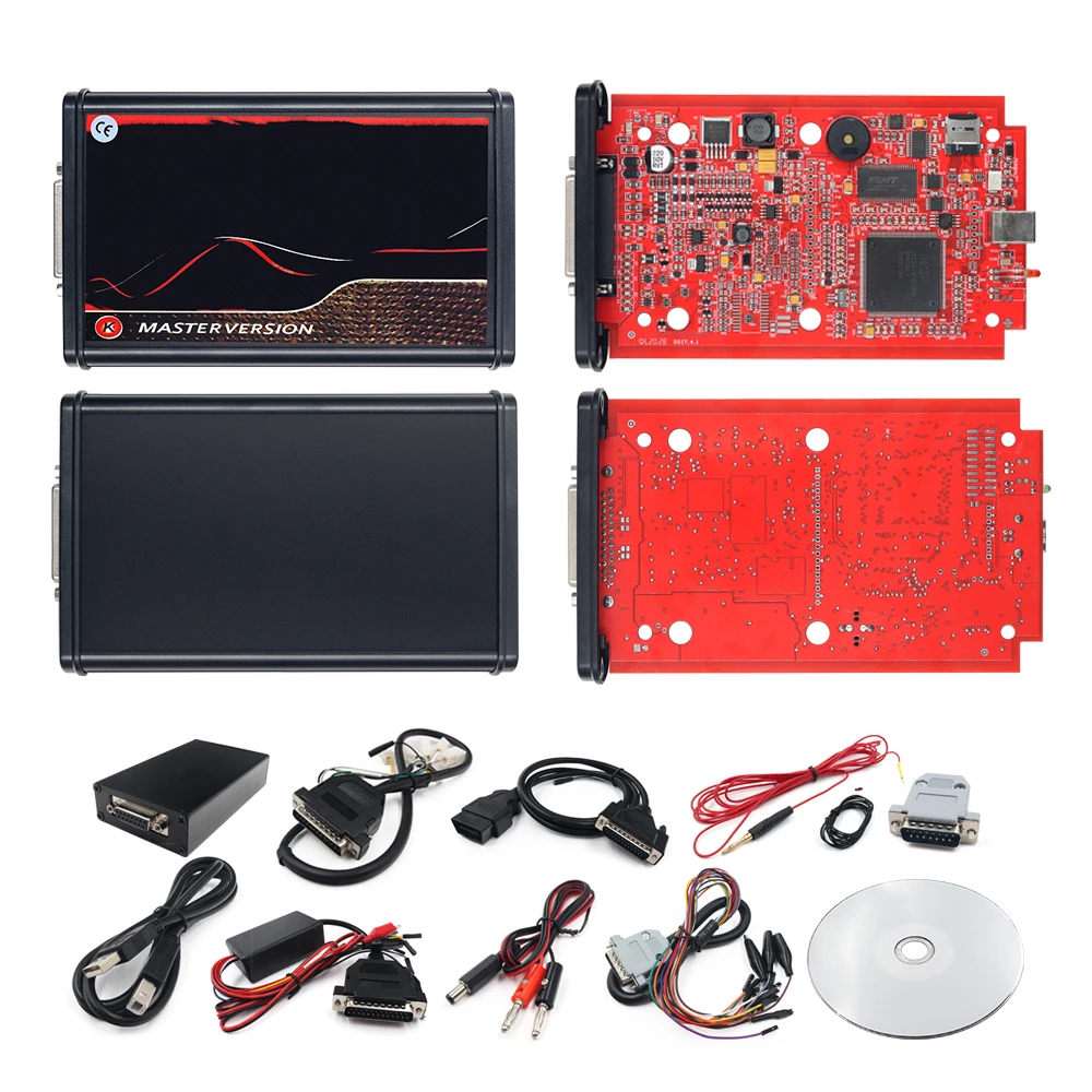 US $156.42 Kess Online Kess V5017 Red EU kess ksuite 270 ECU Chip Tuning Tool No Token 7020 Master V225 ECU Progrmammer