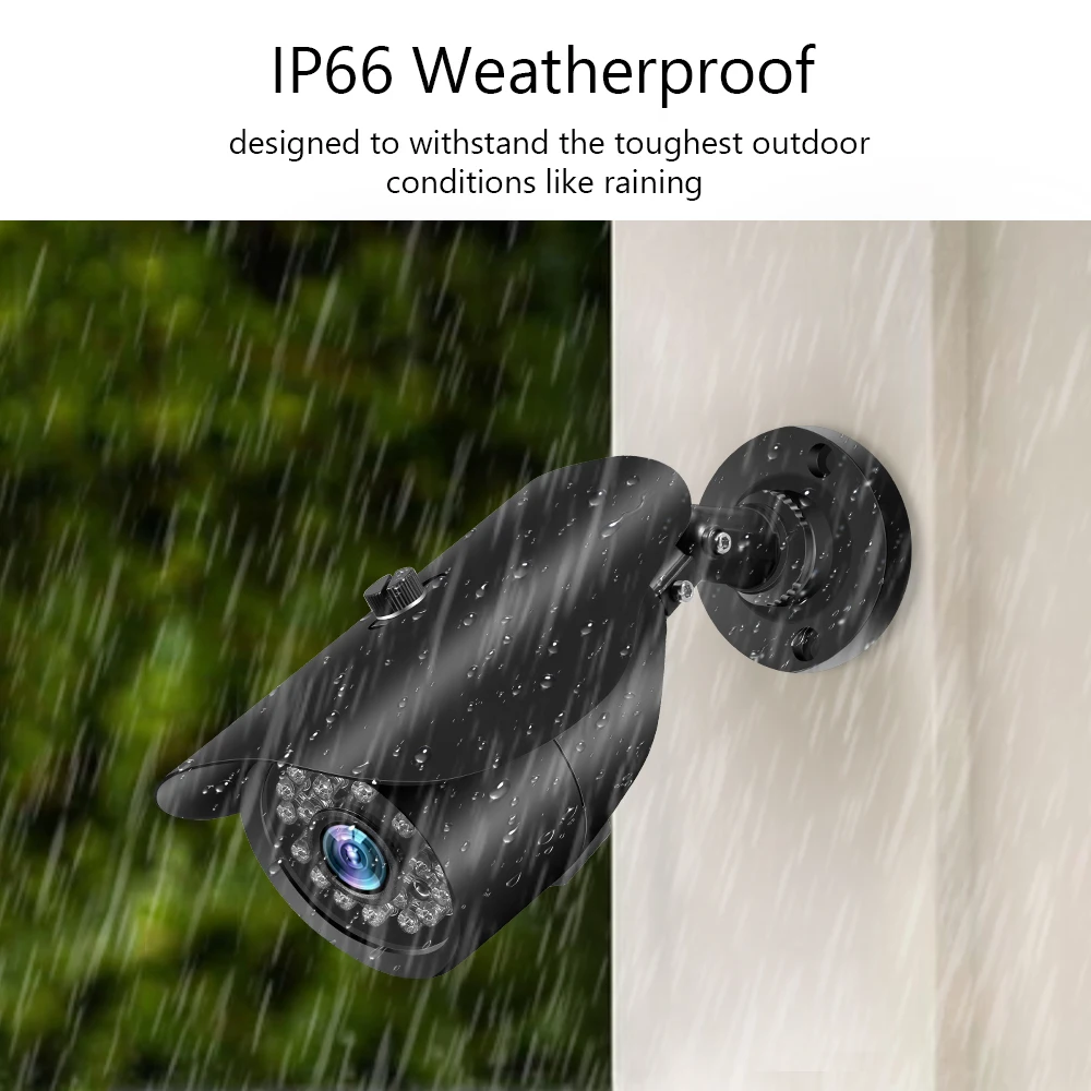 NVR 4CH 1080P видеорегистратор для домашнего видеонаблюдения 4 шт. CCTV камера безопасности Беспроводная система видеонаблюдения комплект для улицы