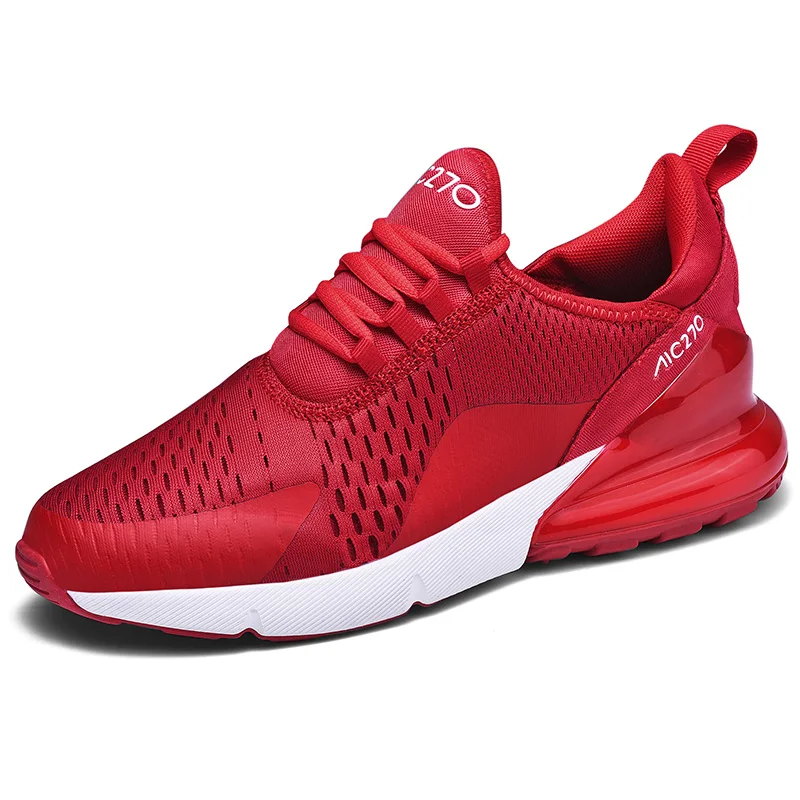 Новое поступление, брендовые дизайнерские спортивные кроссовки для бега с воздушной подушкой, легкие дышащие кроссовки, весенние модные женские кроссовки для бега - Цвет: red