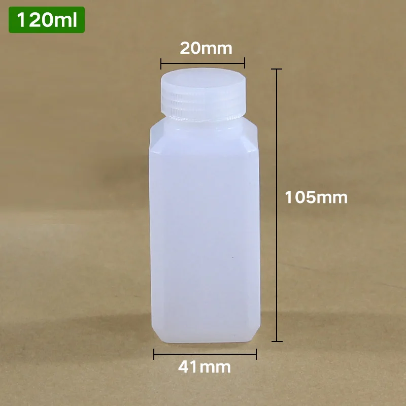 20 мл/30 мл/40 мл/60 мл/100 мл/120 мл/250 м/500 мл пустая пластиковая бутылка для жидкого лосьона косметический контейнер для путешествий многоразовые бутылки 1 шт - Цвет: 120ML-HDPE