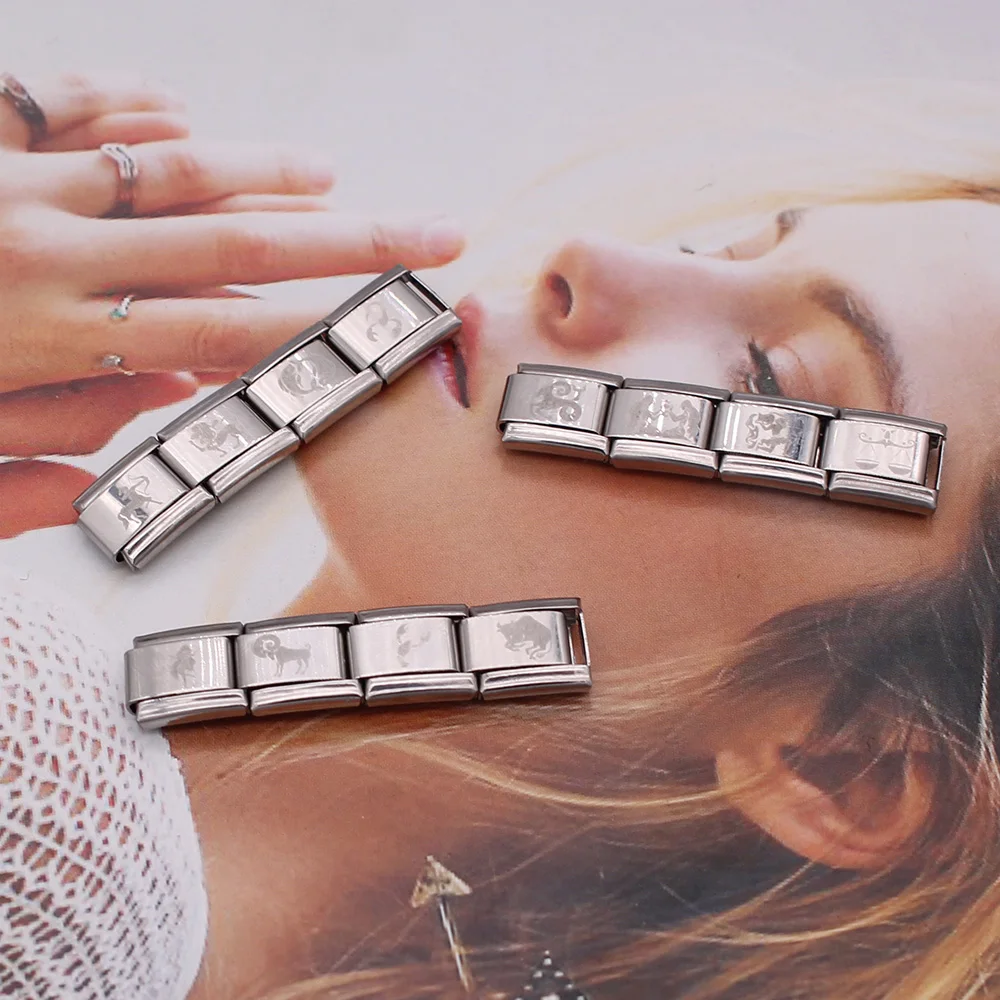 Hapiship 2019 1 шт 9 мм ширина оригинальный Daisy 12 созвездие очарование подходит браслет