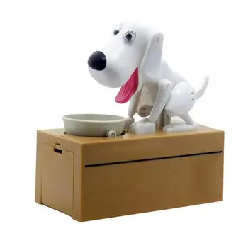 

Creative Electric Automatic Coin Piggy Bank Money Saving Money Box Bank Stealing Dog Toy Piggy Gifts Cartoon For Kids Birth S2E7