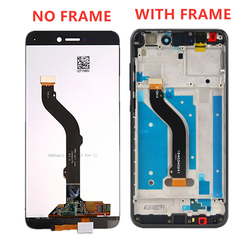 ЖК-дисплей для Huawei Honor 8 Lite с сенсорным экраном для Honor 8 Lite ЖК-дисплей с рамкой PRA-TL10 PRA LX1 LX3
