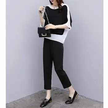 

Two Piece Outfits Tracksuits for Women Co-ord Set Plus Size Large Pants Suits and Top Clothing