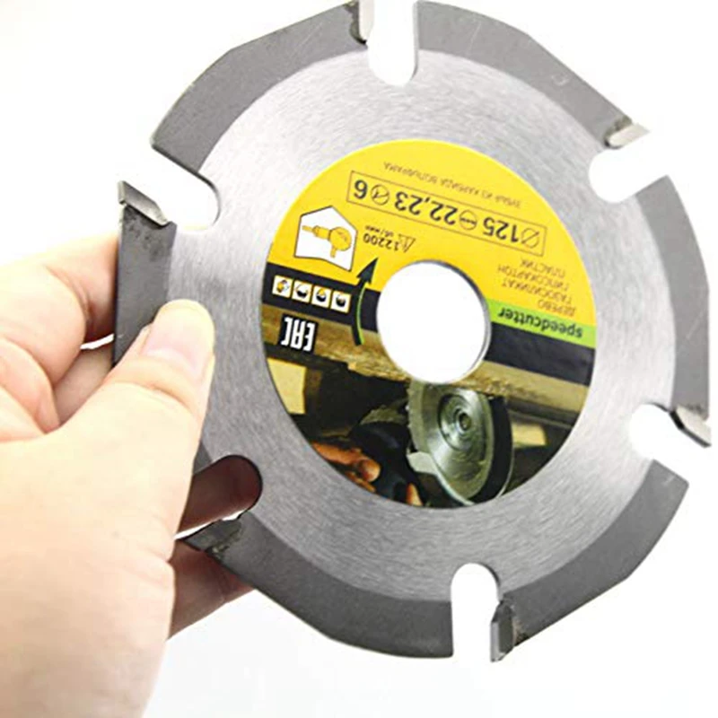 Лучшие 125 мм 6 т дисковая пила Мультитул шлифовальный диск пила с твердосплавным наконечником режущий диск резьба по дереву Дисковые Лезвия для углового шлифования