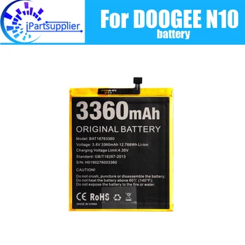 

DOOGEE N10 Battery Replacement 100% Original New High Quality High Capacity 3360mAh Battery for DOOGEE N10