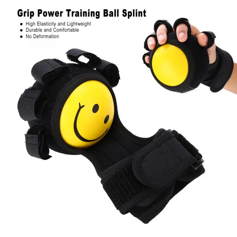 Finger Grip power тренировочный мяч шина палец Ортез реабилитация фитнес протектор для