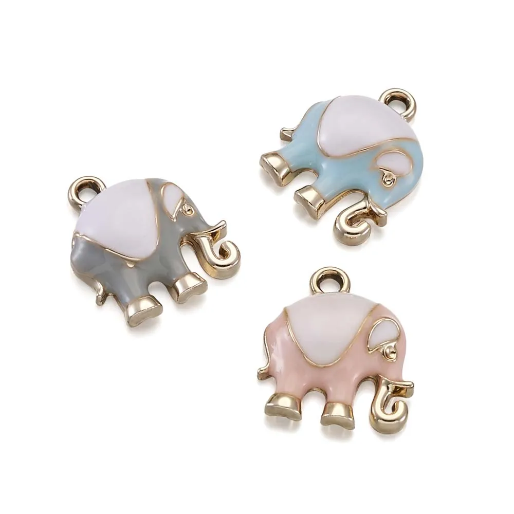 Enamel charms for jewellery making