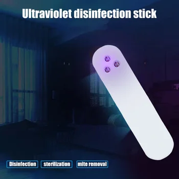 

Portable 3LED UV Germicidal Lamp Handheld Sterilizing Disinfection Rod Sterilizer for Home Office Harmful Substances Decor