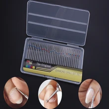 Набор шлифовальной головки для ногтей 30 сплав алмазная шлифовальная головка шлифовальный кожаный набор инструментов для разгрузки