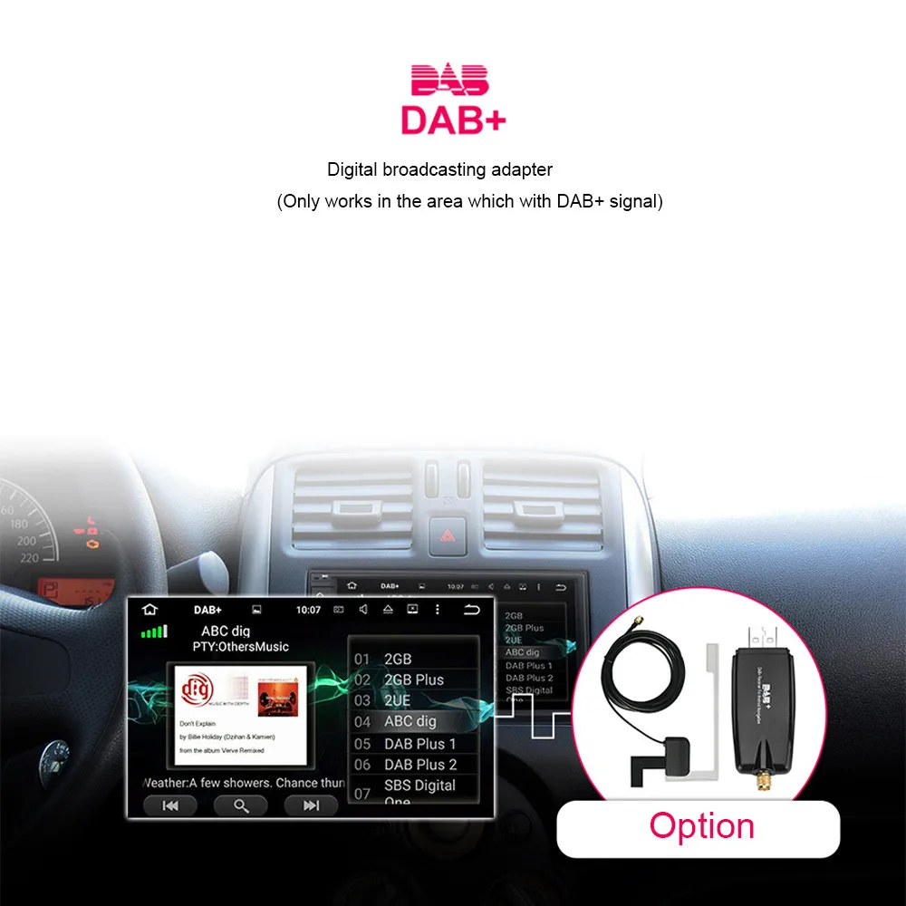 Excellent Android 9.1 2 din Car Radio GPS Navigation Player For Toyota RAV4 Rav 4 2007-2011 Car Audio Video Auto Stereo BT WIFI RDS 14